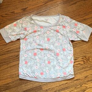 Addison Meadow Floral Short Sleeve Top